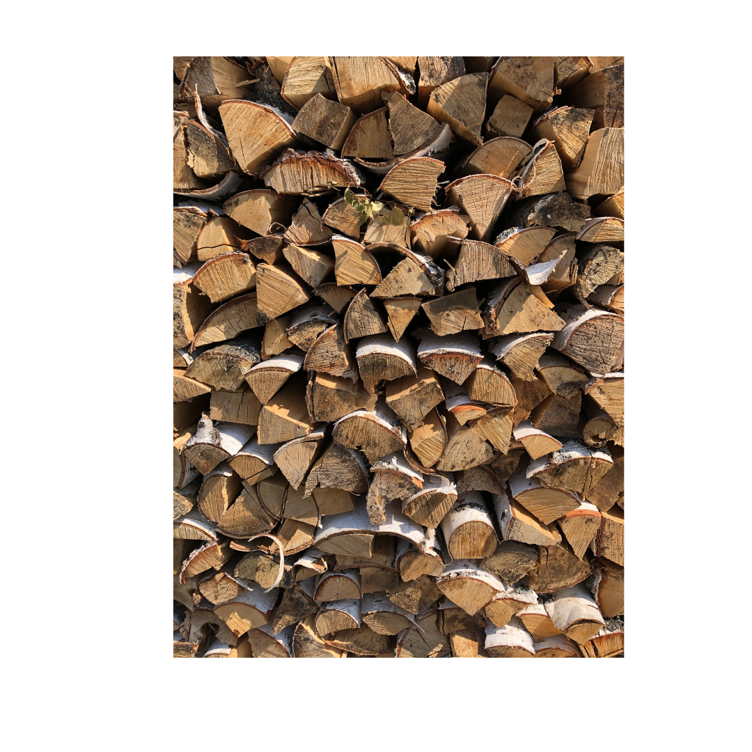 large pallet Birch wood 2m³