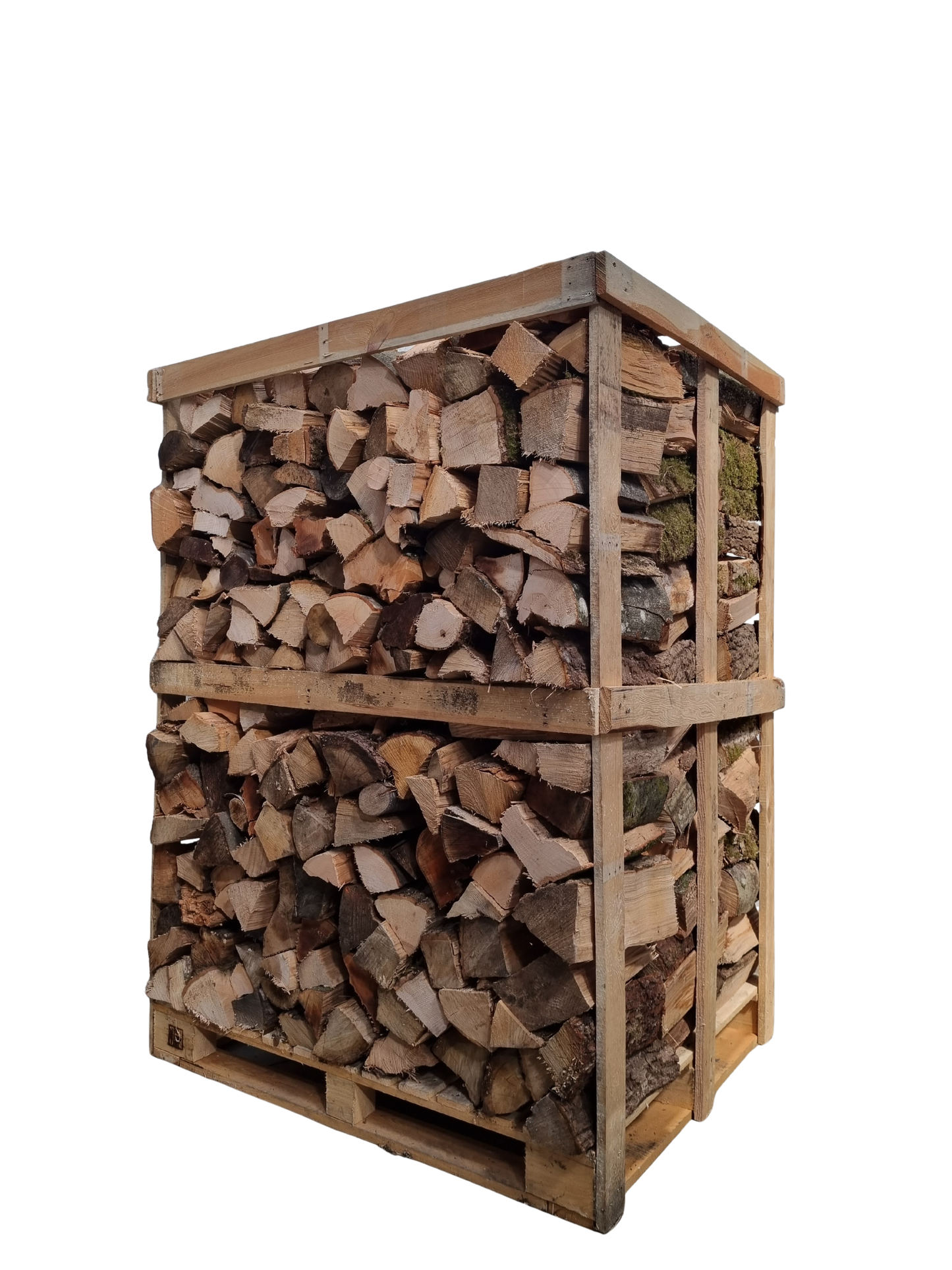 gemengd droog hardhout 1,9m³ (3 steres)