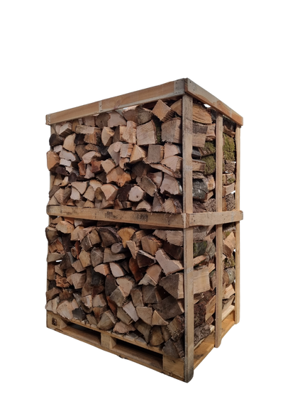 gemengd droog hardhout 1,9m³ (3 steres)