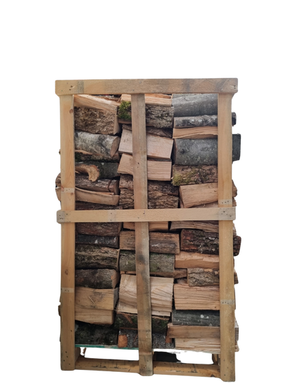 gemengd droog hardhout 1,9m³ (3 steres)